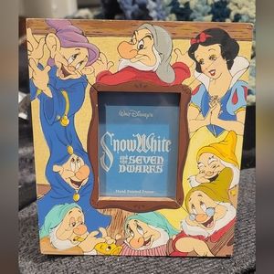 Snow White Disney hand painted picture frame.